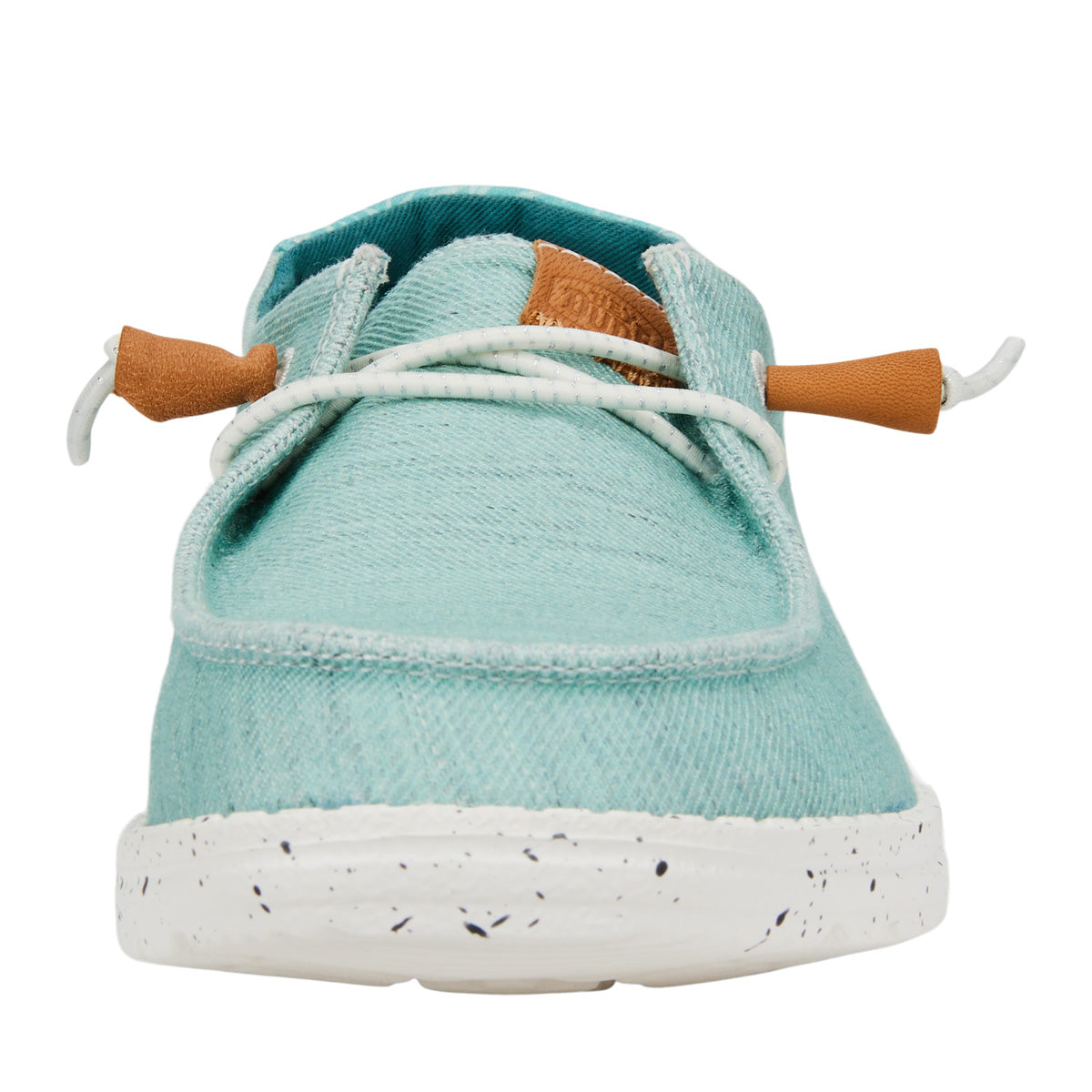 Wendy Heathered Slub Tropical Damen - Blue