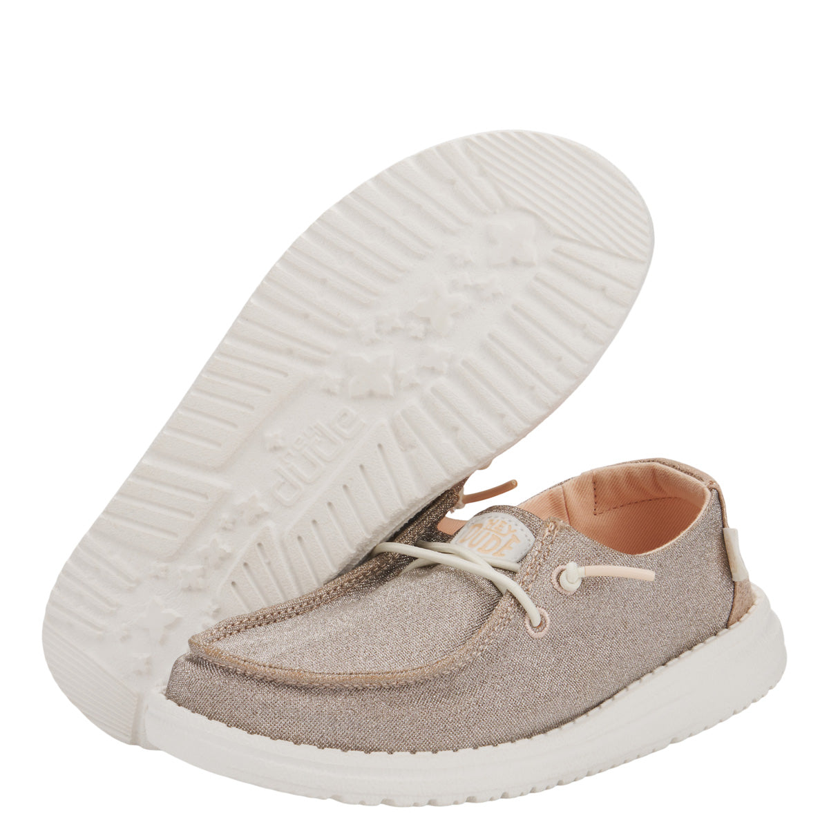 Wendy Metallic Sparkle Kinder - Rose Gold