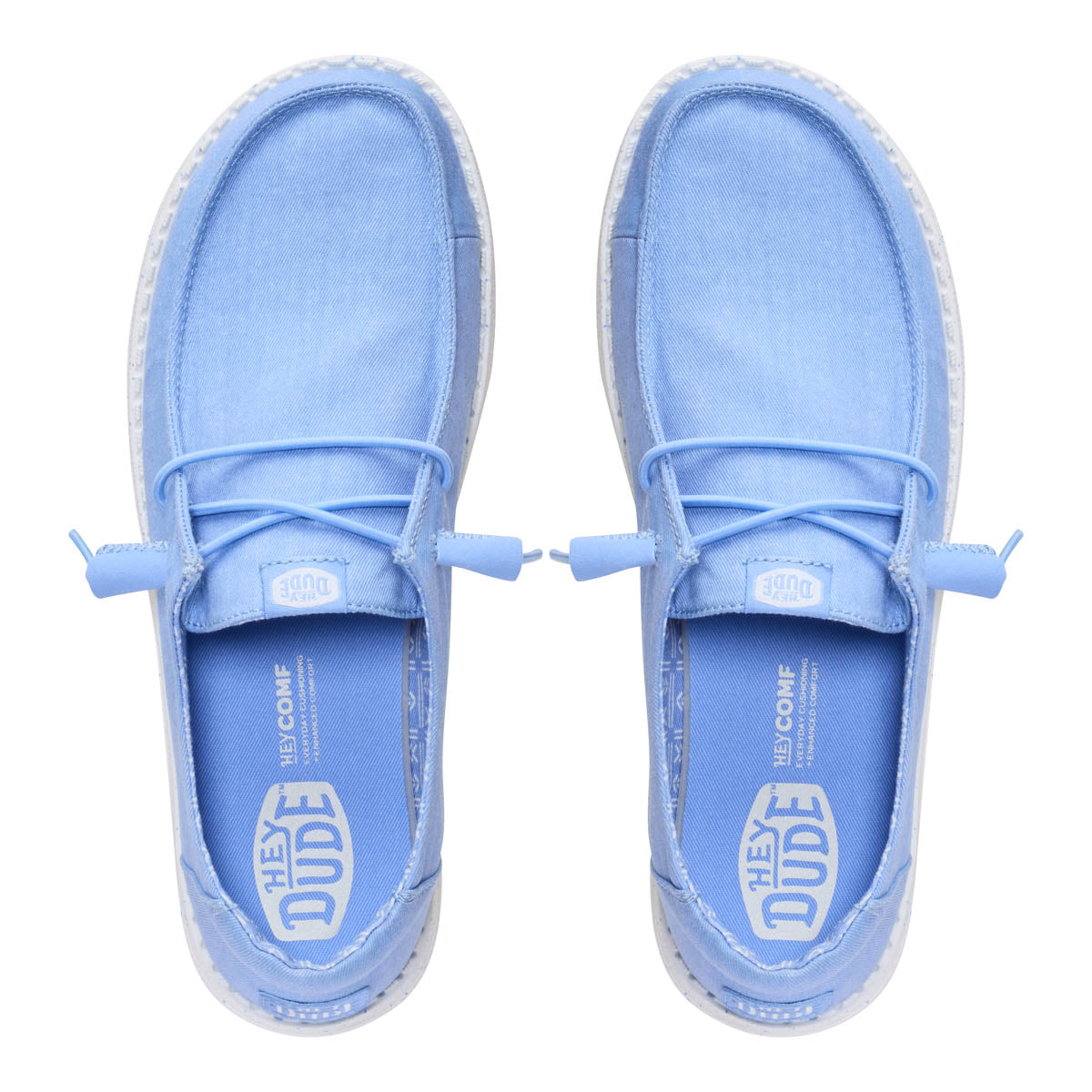 Wendy Stretch Canvas Damen - Hydrangea Blue