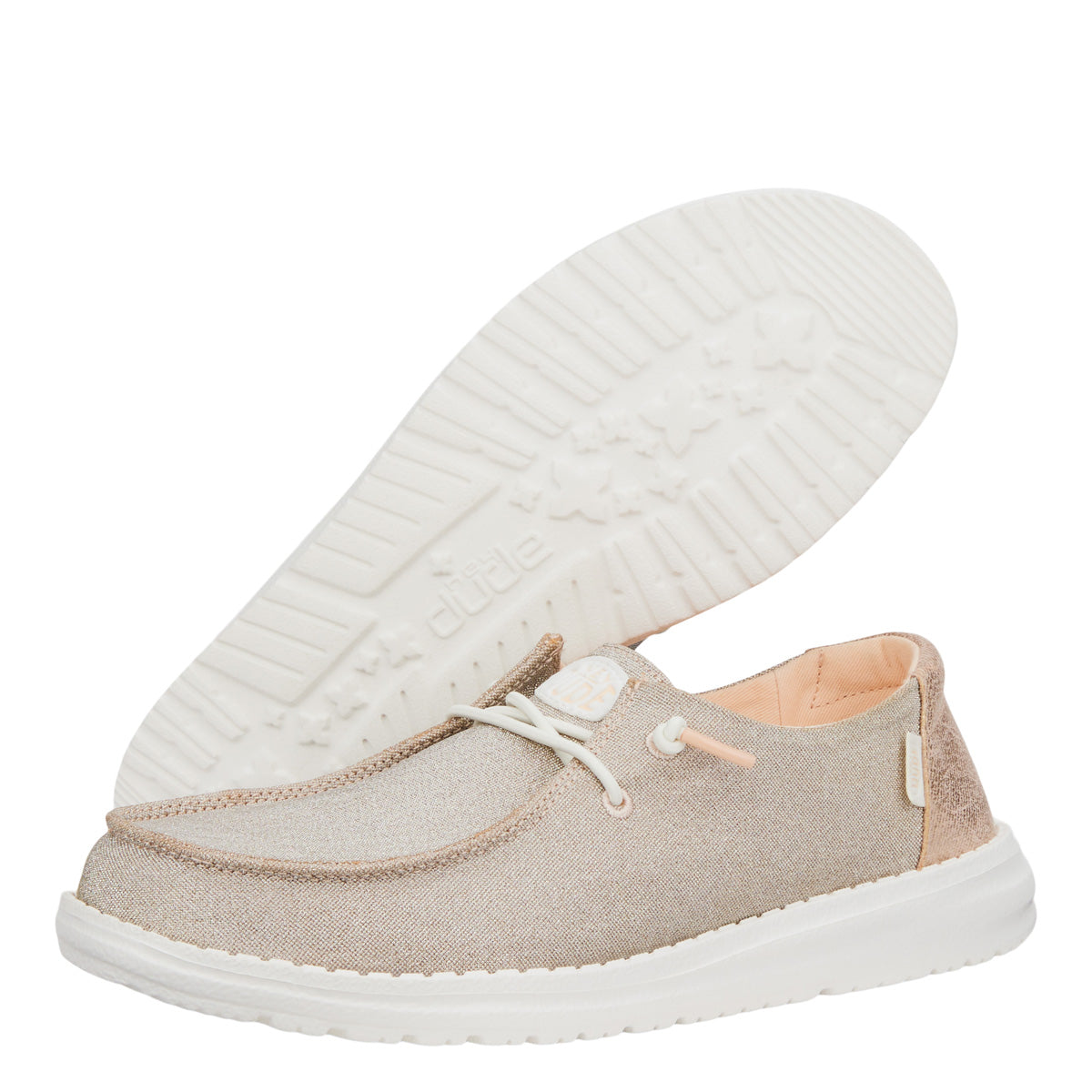 Wendy Metallic Sparkle Damen - Rose Gold