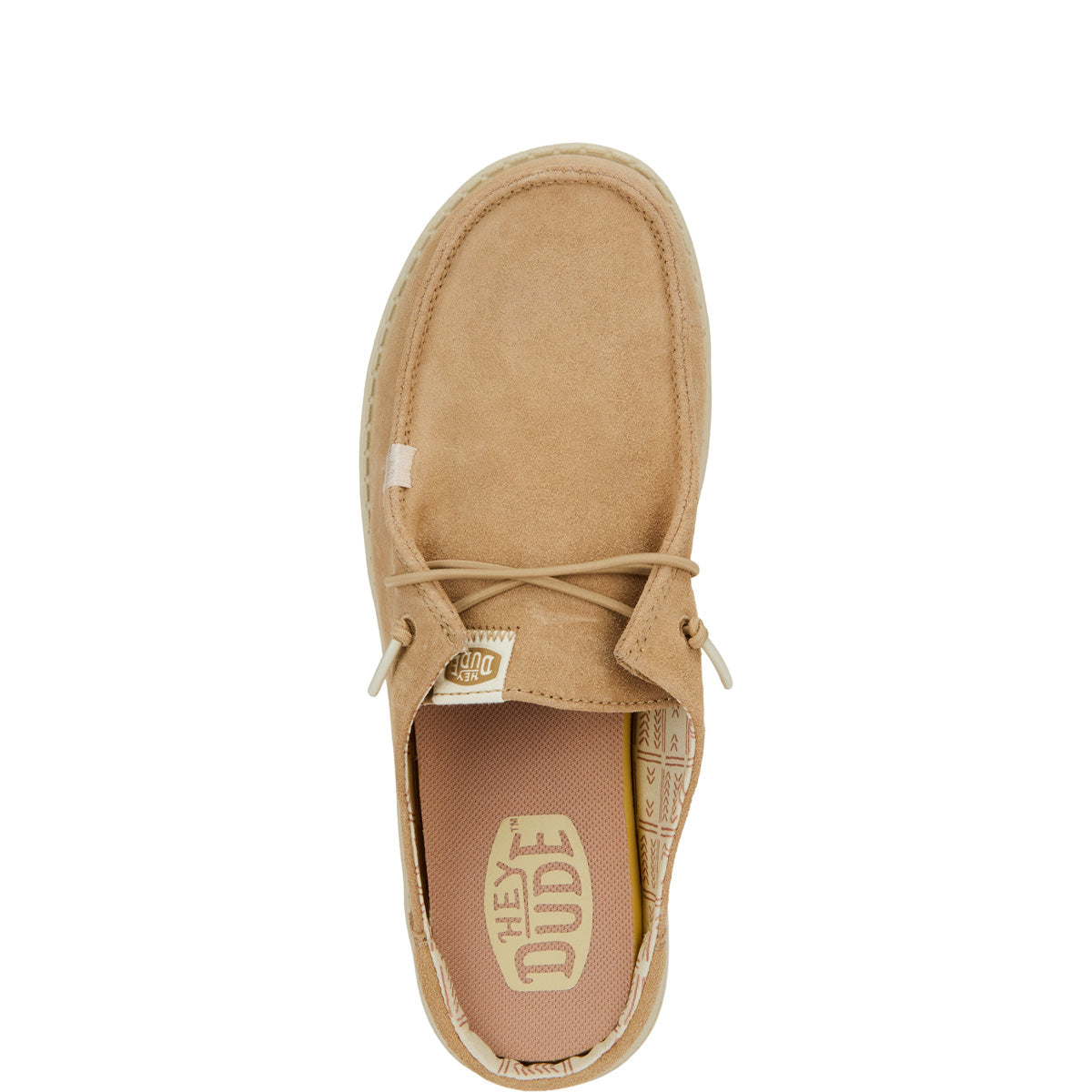Wendy Slip Suede Damen - Tan