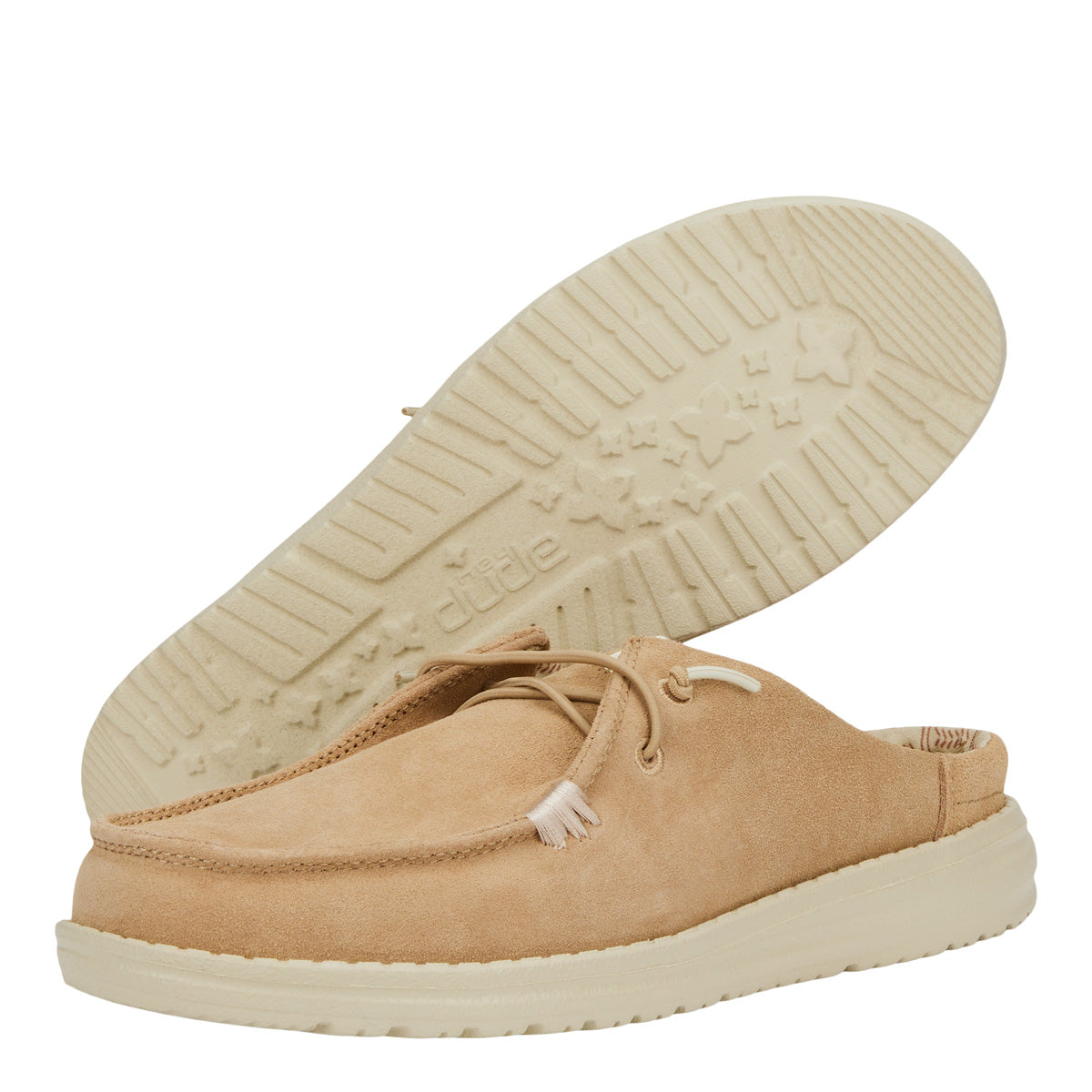 Wendy Slip Suede Damen - Tan
