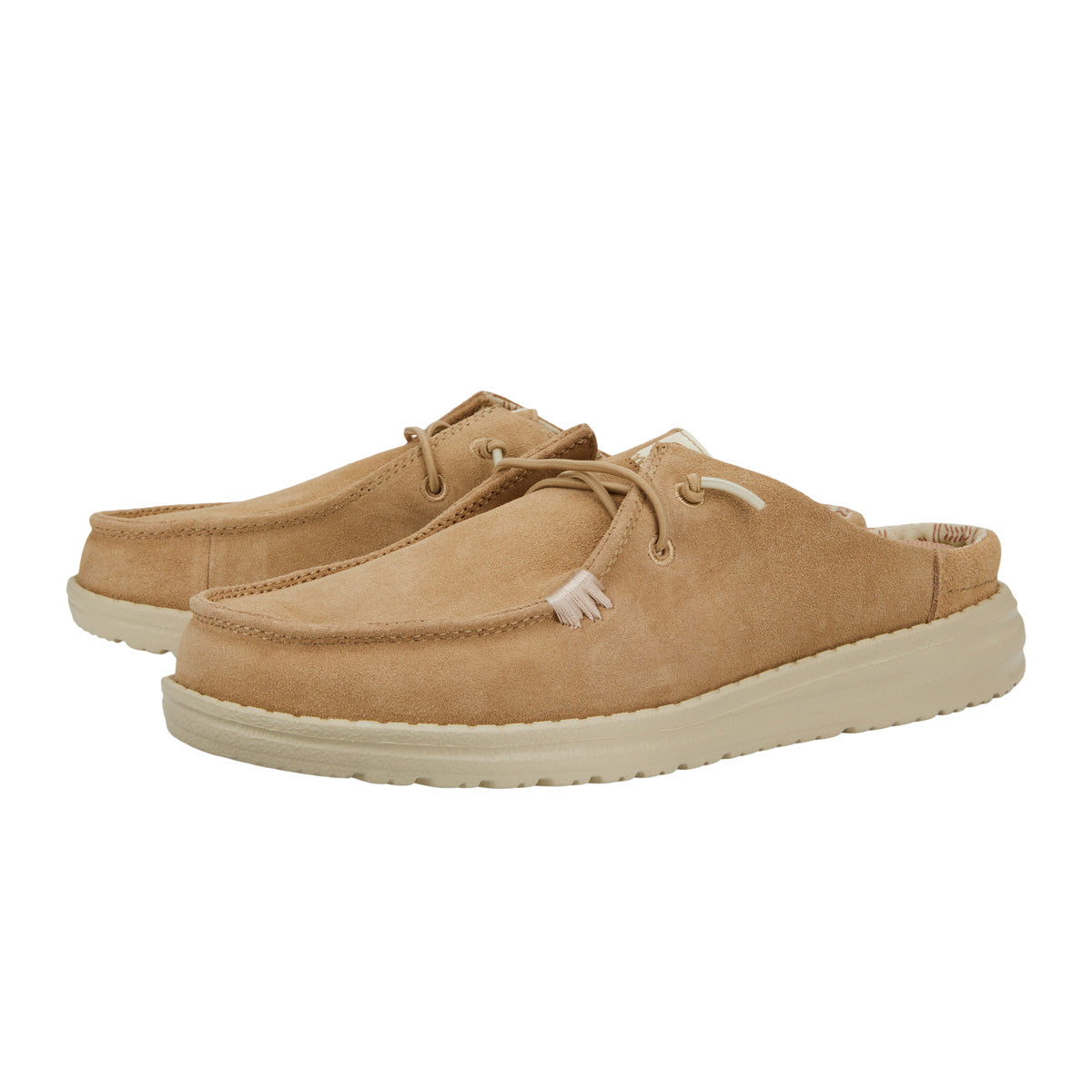 Wendy Slip Suede Damen - Tan