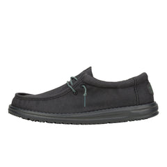 Wally Waxed Canvas Herren - Black