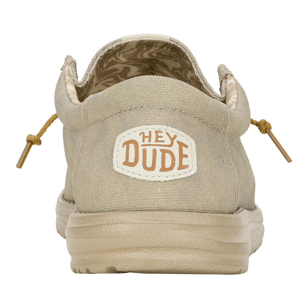 Wally Waxed Canvas Herren - Light Grey