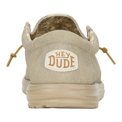Wally Waxed Canvas Herren - Light Grey