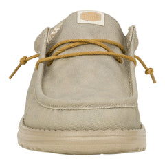 Wally Waxed Canvas Herren - Light Grey