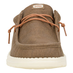 Wally Waxed Canvas Herren - Walnut