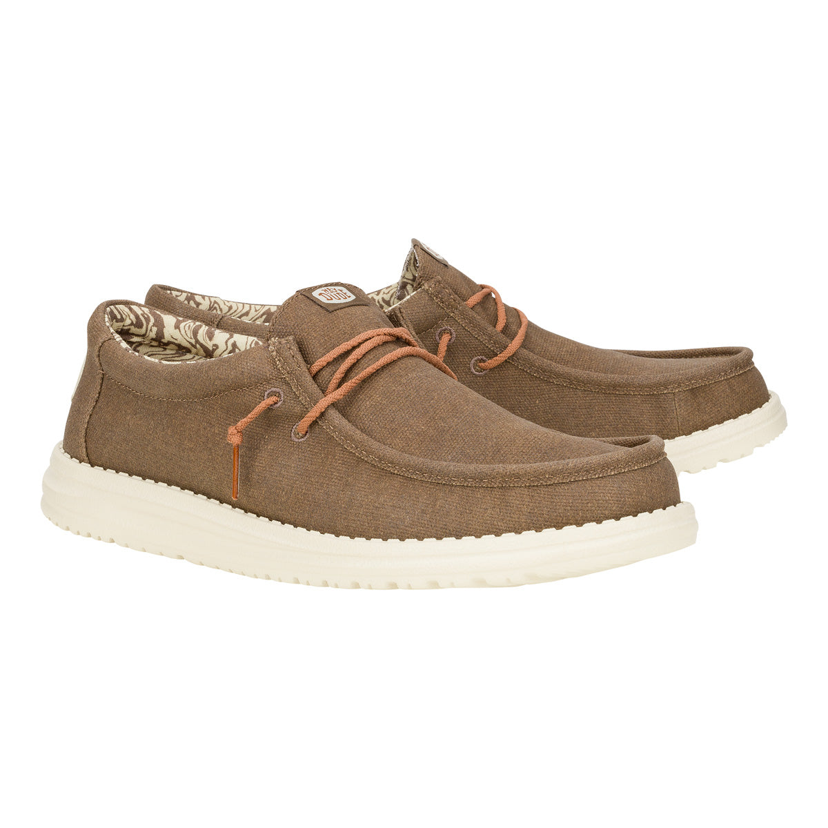 Wally Waxed Canvas Herren - Walnut