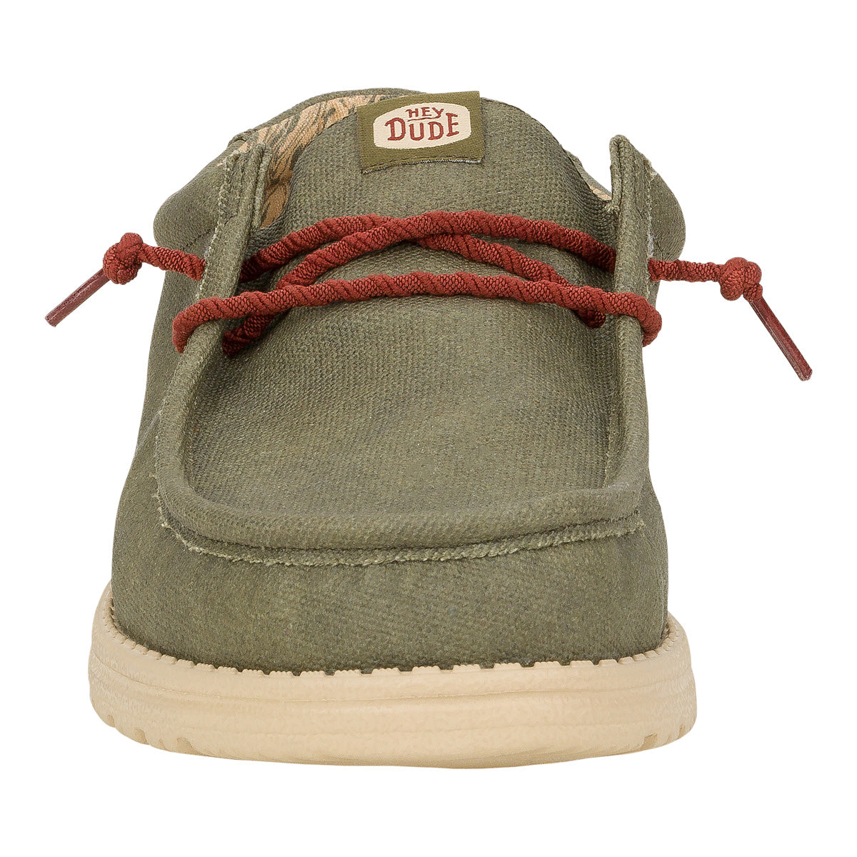 Wally Waxed Canvas Herren - Olive