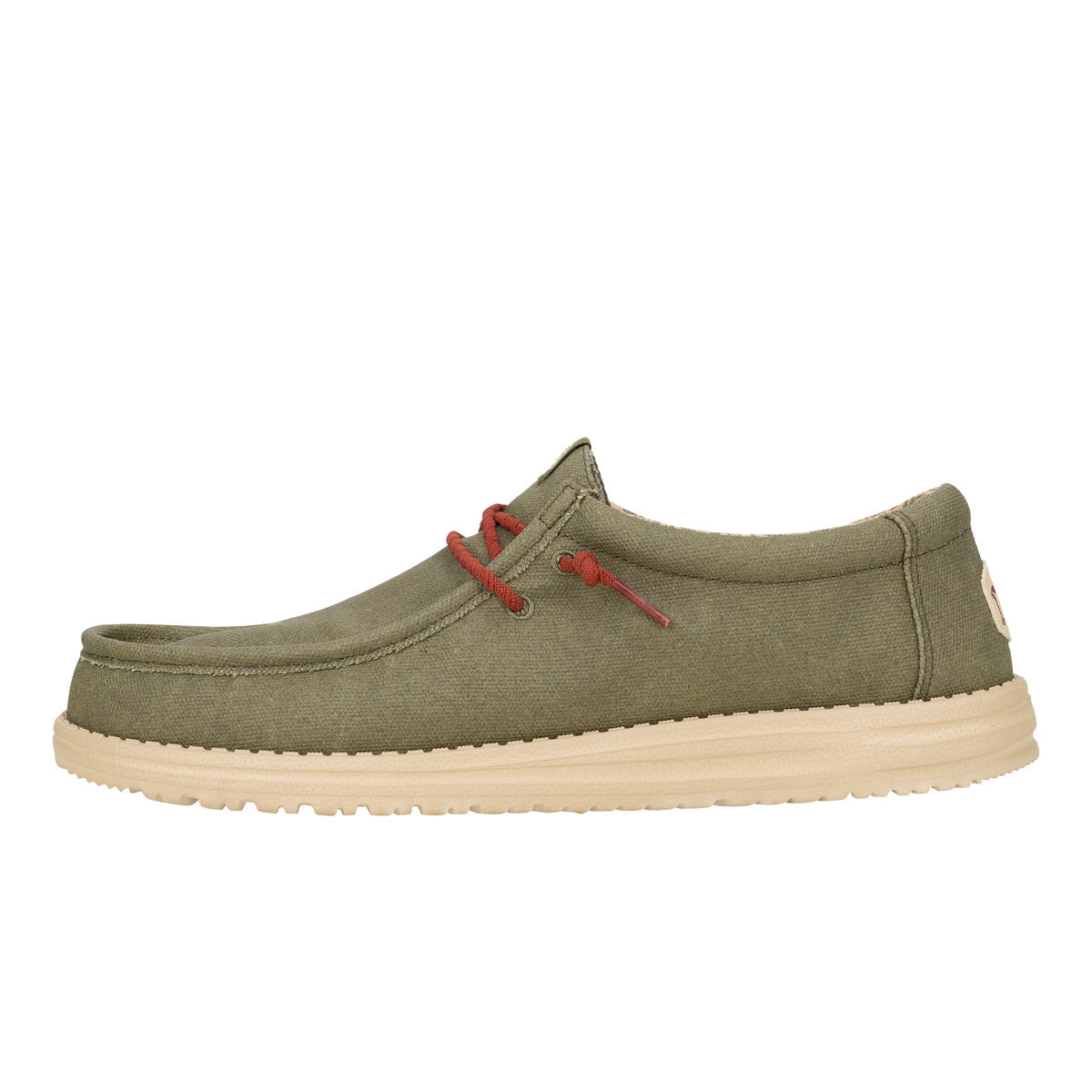 Wally Waxed Canvas Herren - Olive