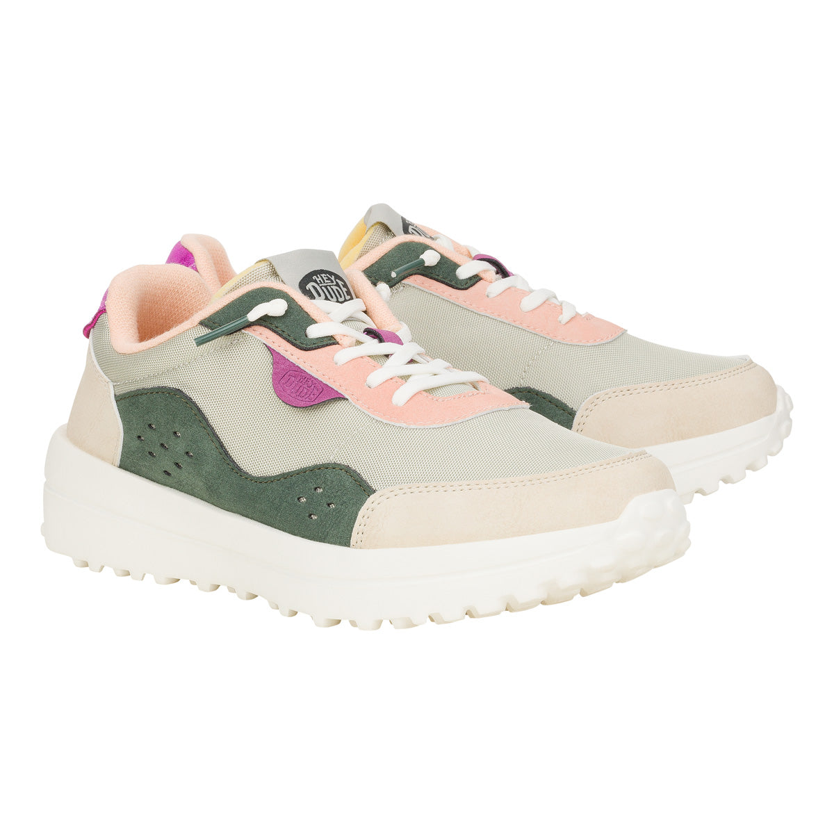 Hayden W Colorblock Damen - Dusty Olive/Multi