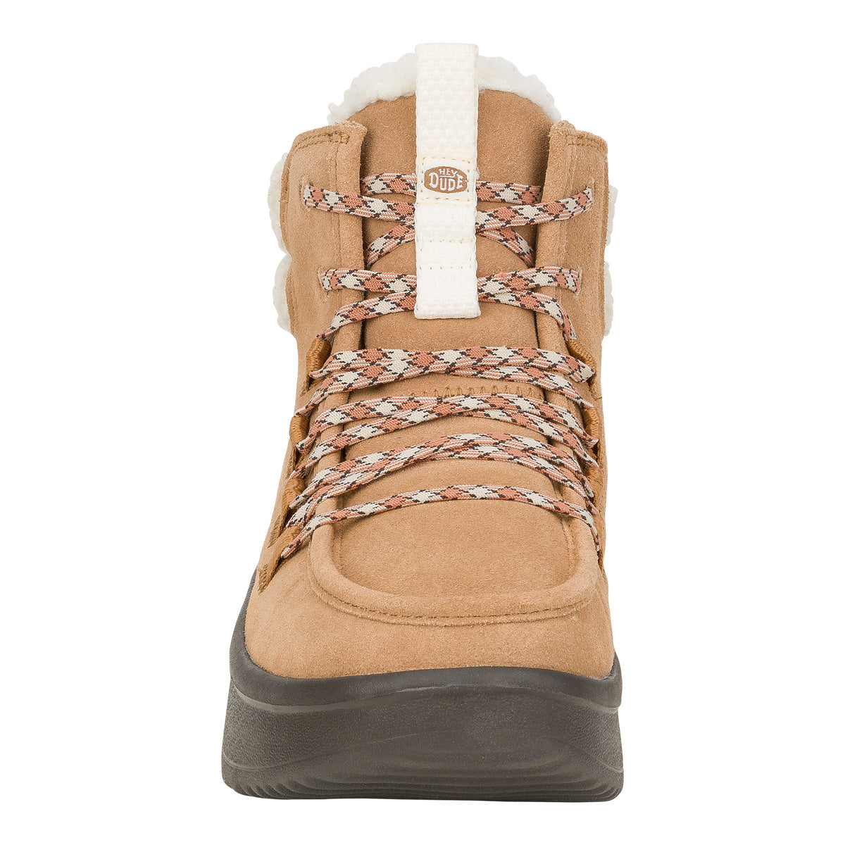 Wendy Peak Apres Suede Cozy Damen - Chestnut/Black
