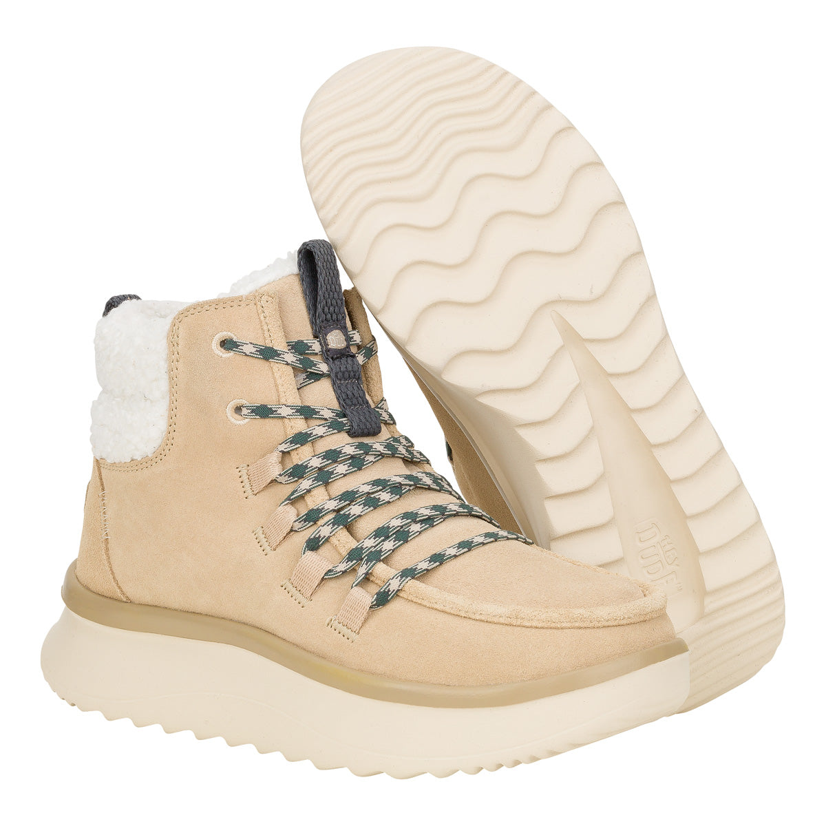 Wendy Peak Apres Suede Cozy Damen - Sand Beige