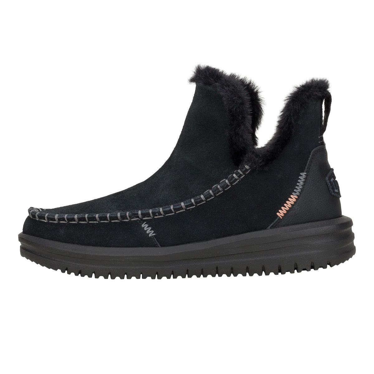 Camden Suede Damen - Black/Black