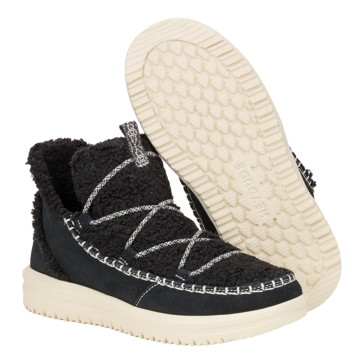 Camden Suede Cozy Damen - Black