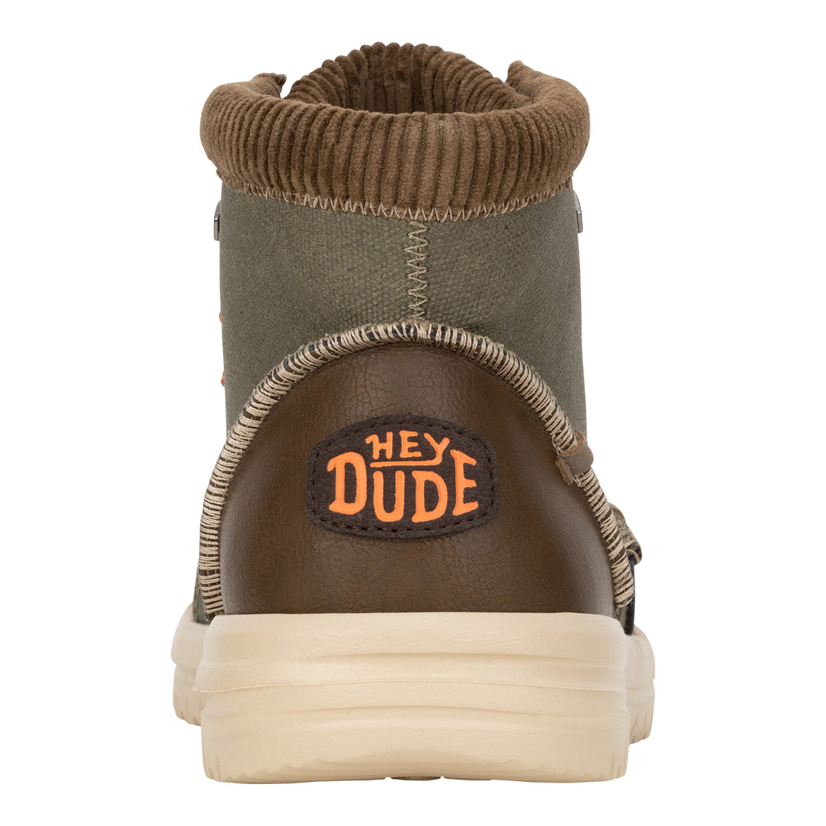 Bradley Corduroy Collar Herren - Dusty Olive/Tan