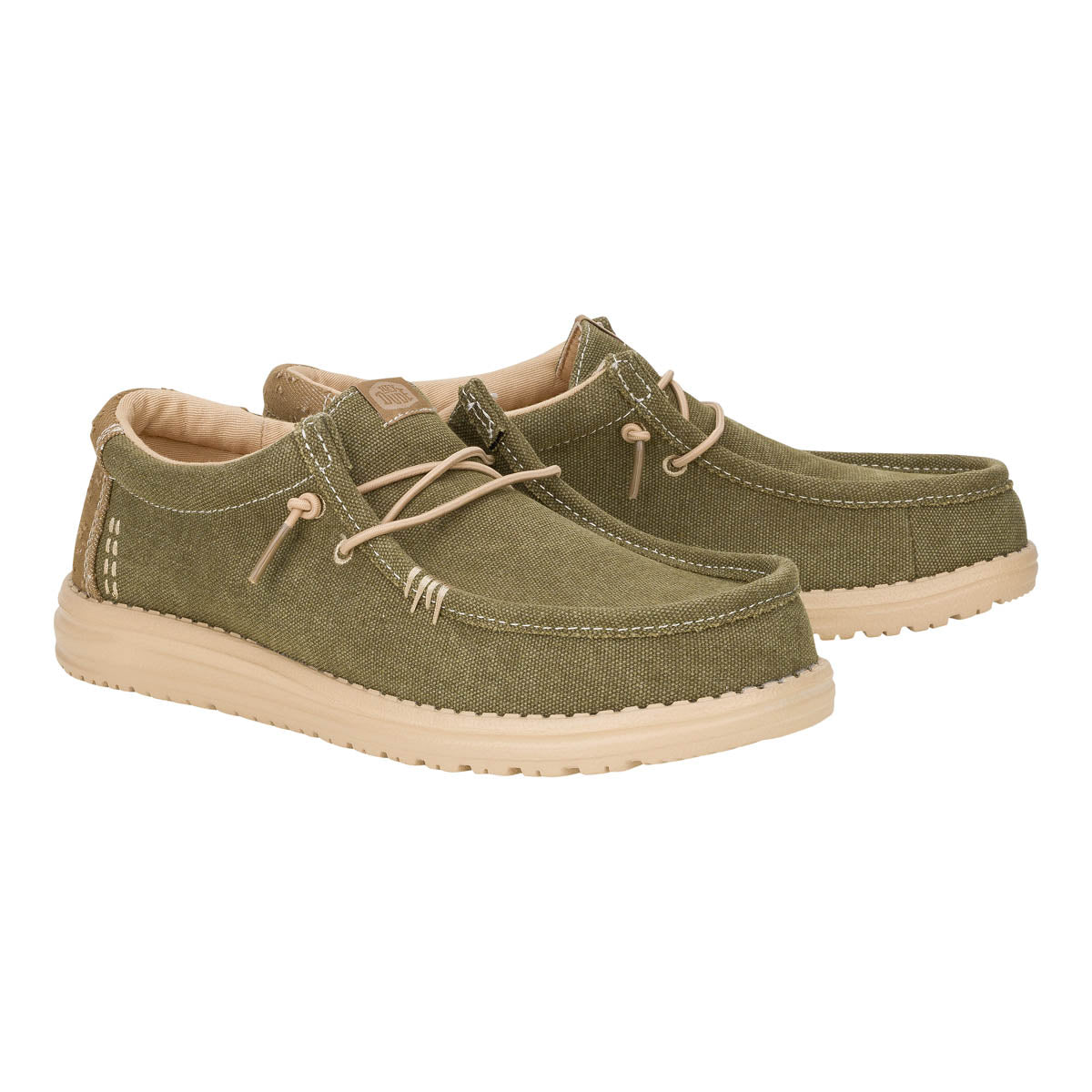 Wally Workwear Herren - Dusky Green/Irish Cream
