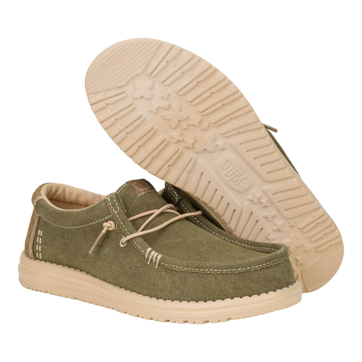 Wally Workwear Herren - Dusky Green/Irish Cream