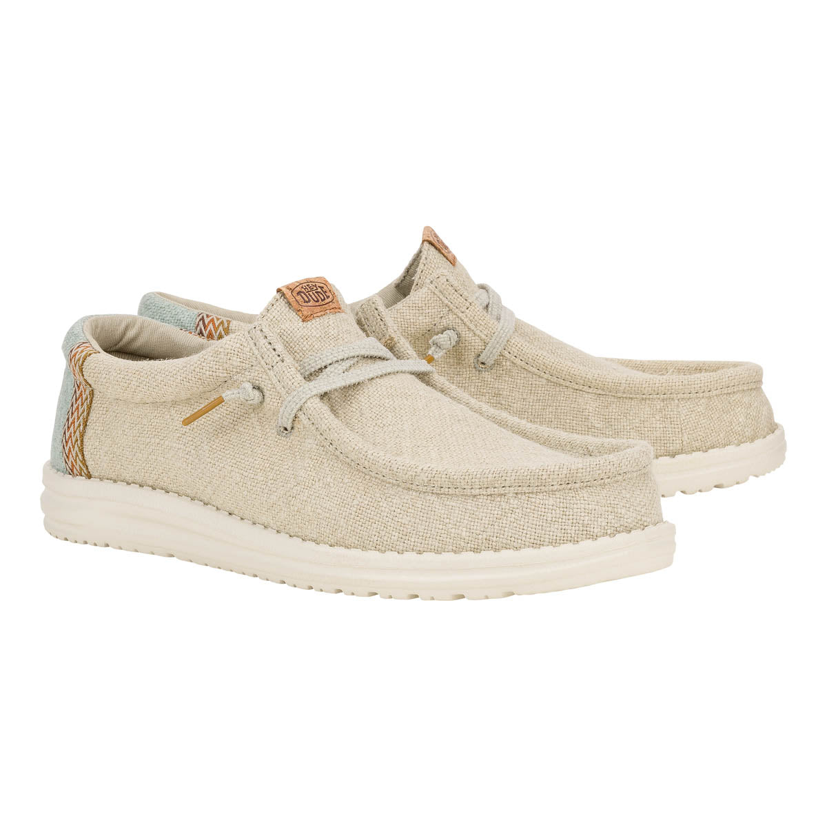 Wally Jute Herren - Stone Grey/Iceberg Green