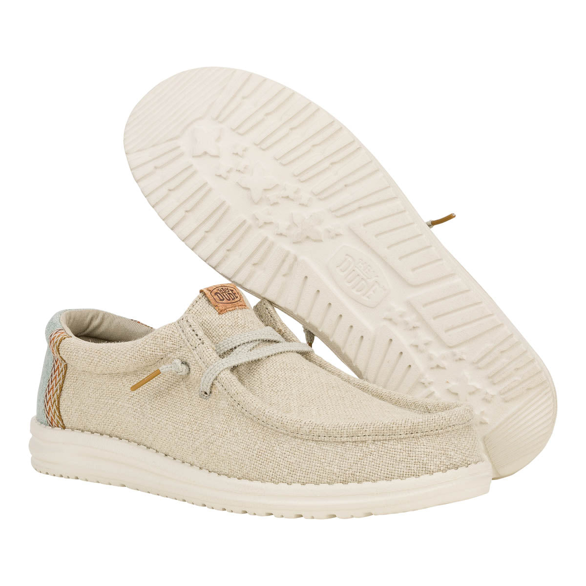 Wally Jute Herren - Stone Grey/Iceberg Green