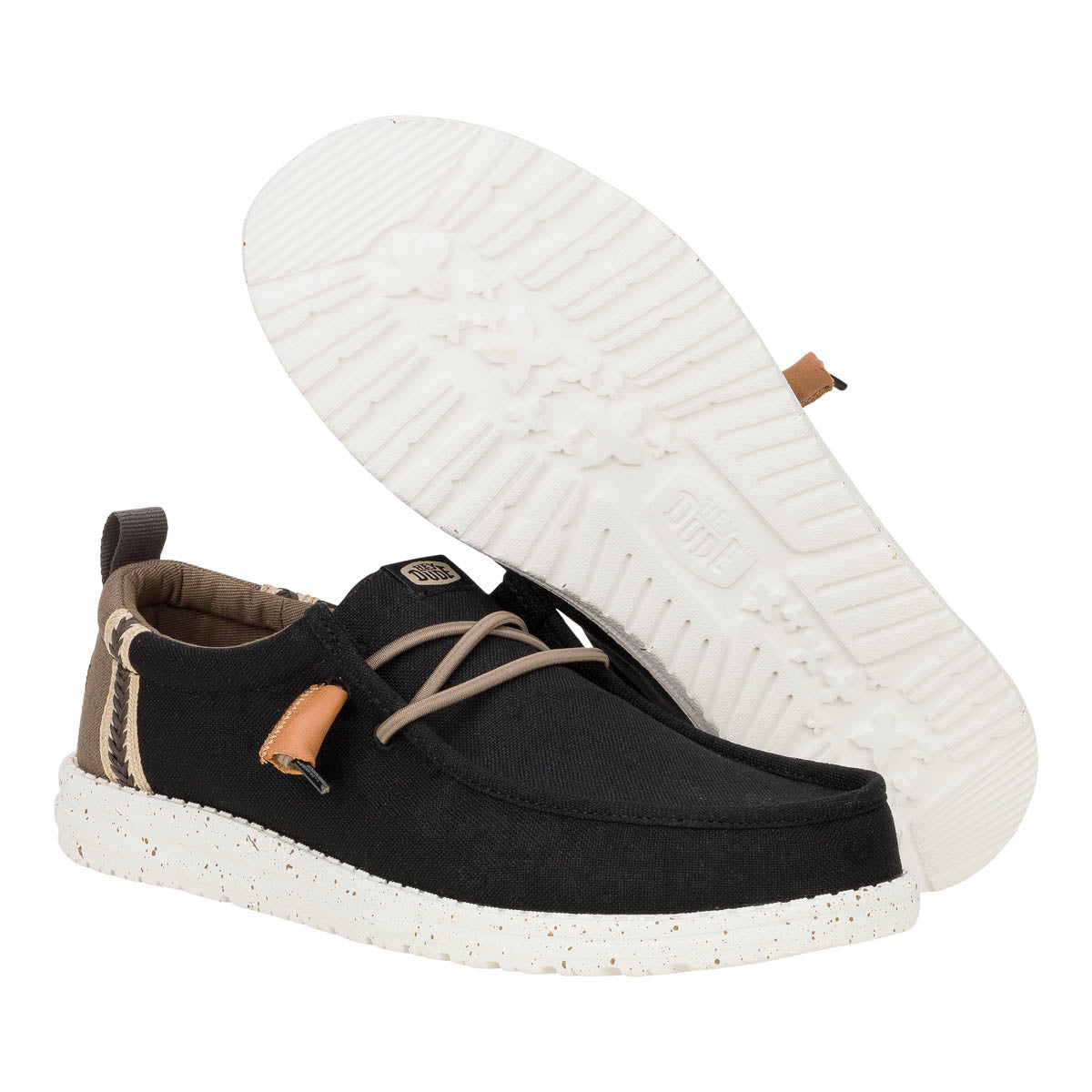 Wally Summer Linen Herren - Black/Walnut