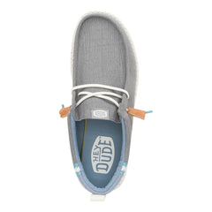 Wally Summer Linen Herren - Monument Grey/Faded Denim