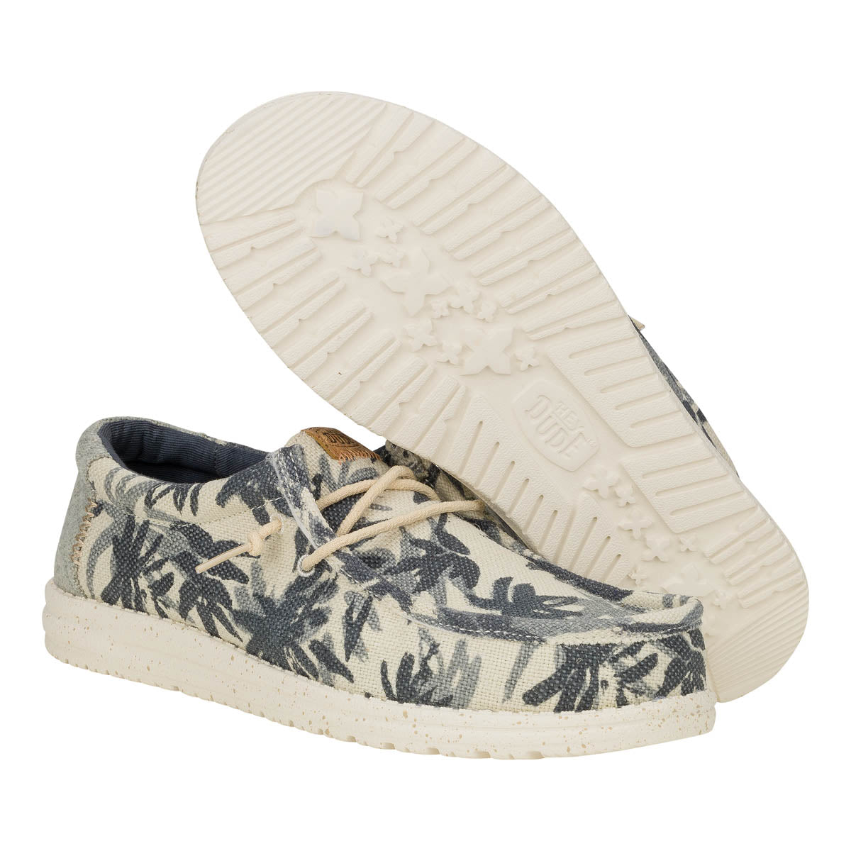 Wally Palm Jute Herren - Egret/Cloud Blue