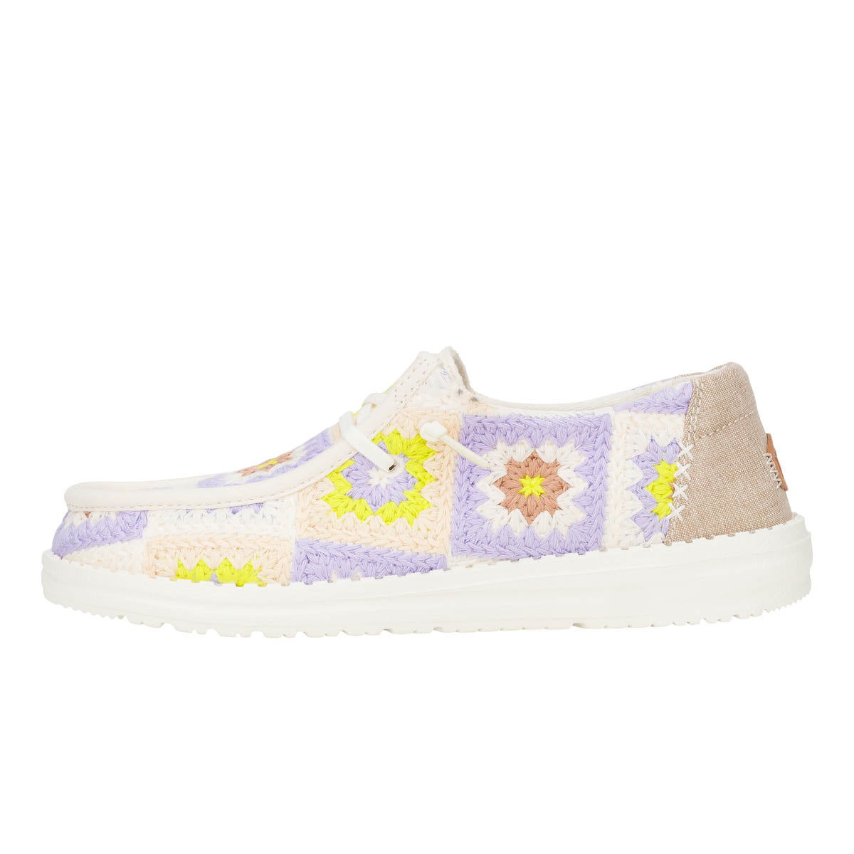Wendy Cottage Crochet Damen - Egret/Lavender/Multi