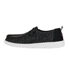 Wendy Perf Canvas Damen - Black