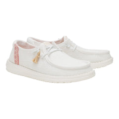 Wendy Perf Canvas Damen - Egret