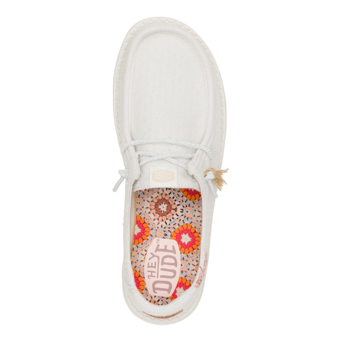 Wendy Perf Canvas Damen - Egret