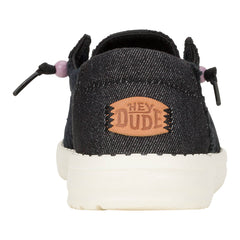 Wendy Crochet Lace Damen - Black