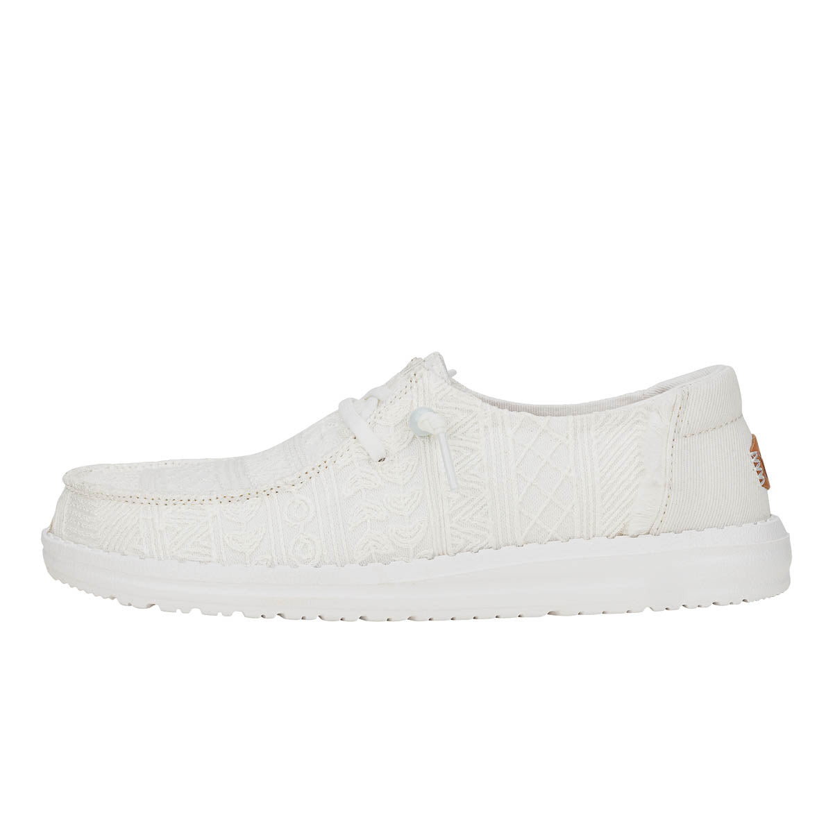 Wendy Crochet Lace Damen - White