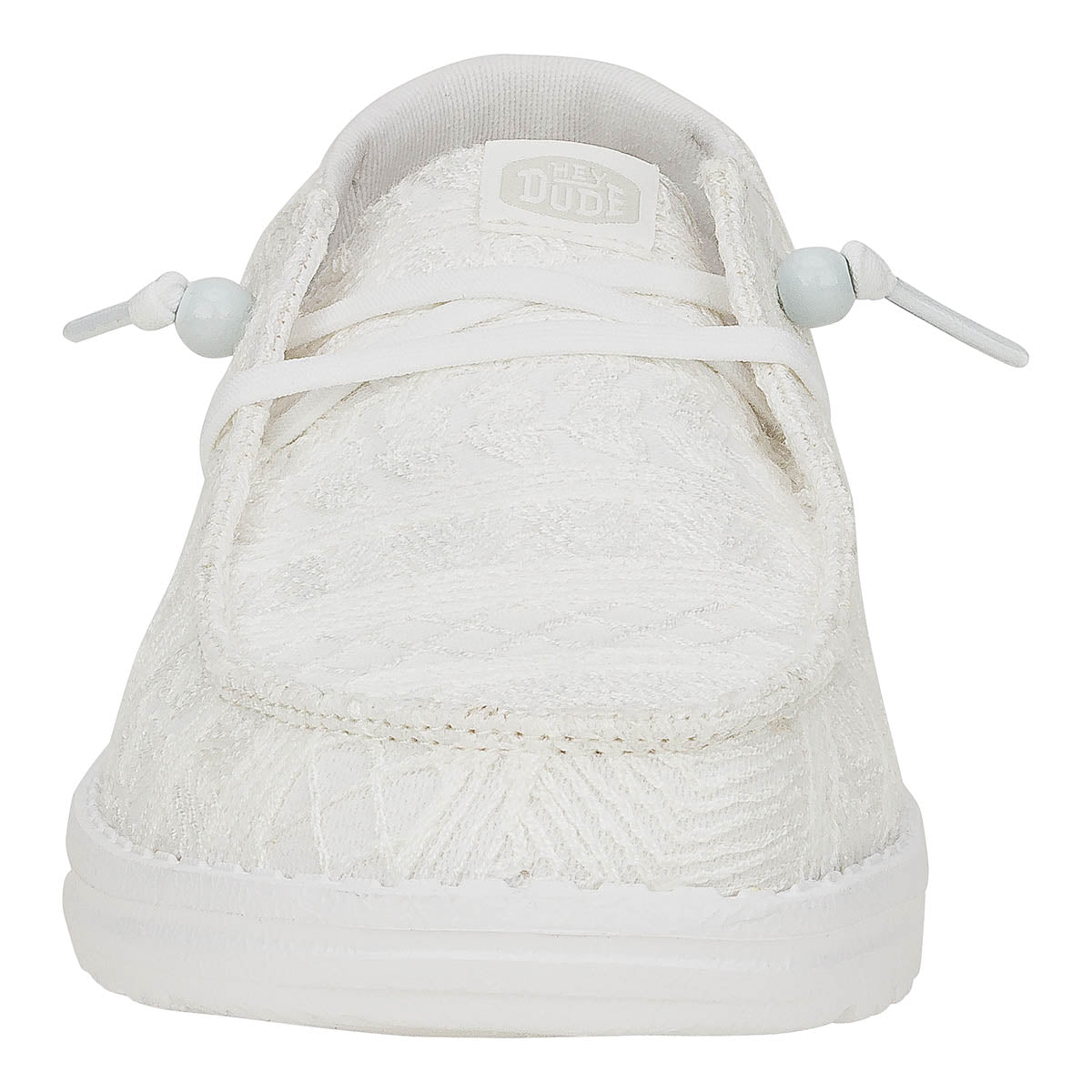 Wendy Crochet Lace Damen - White