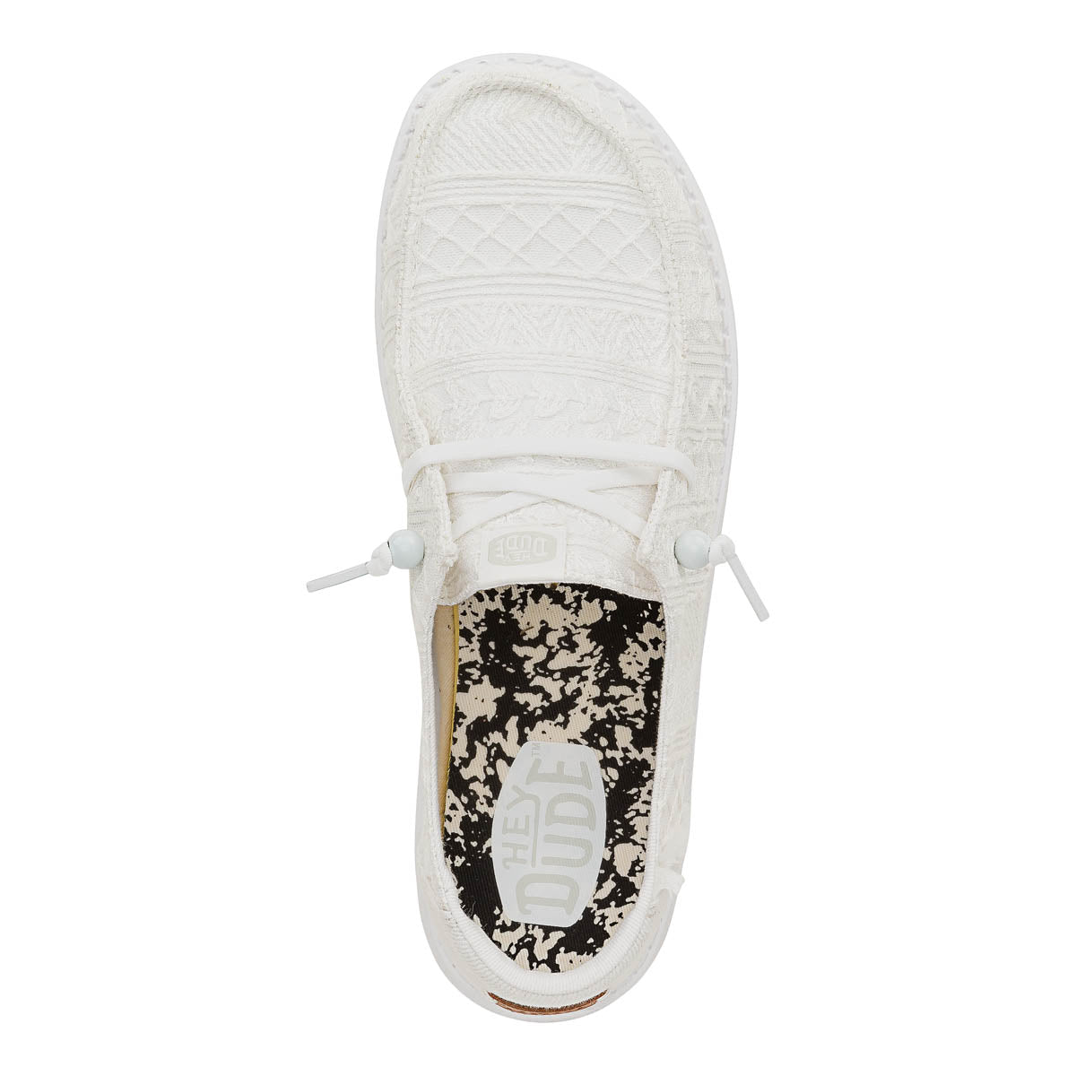 Wendy Crochet Lace Damen - White