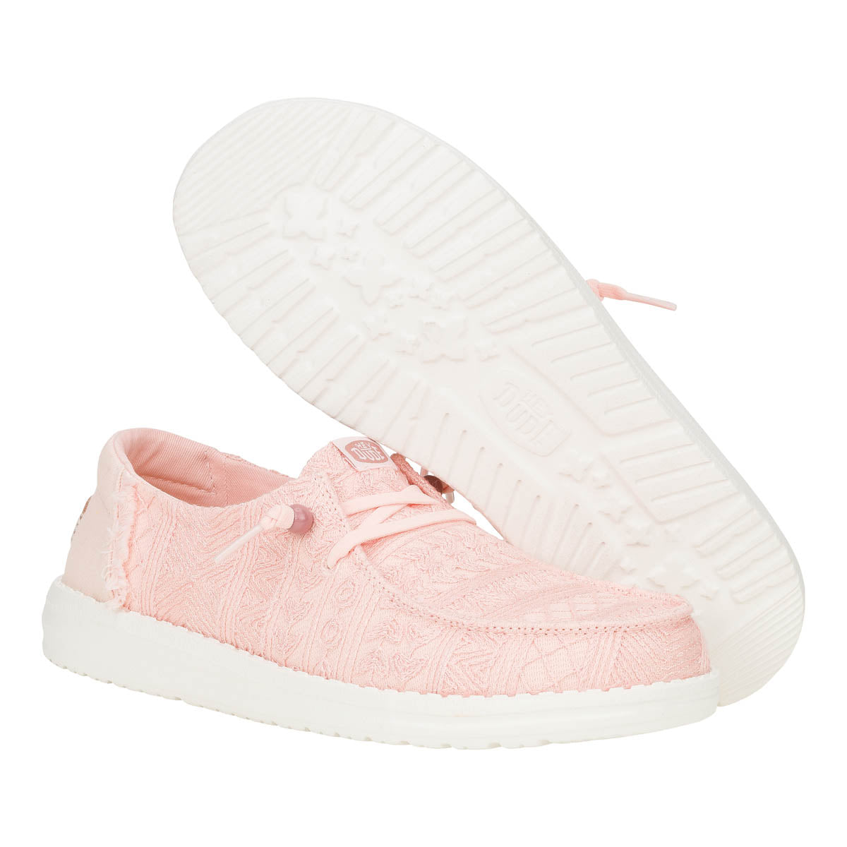 Wendy Crochet Lace Damen - Pale Pink