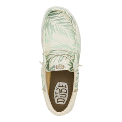 Wally Funk Psych Palm Herren - Light Grey/Celadon Green