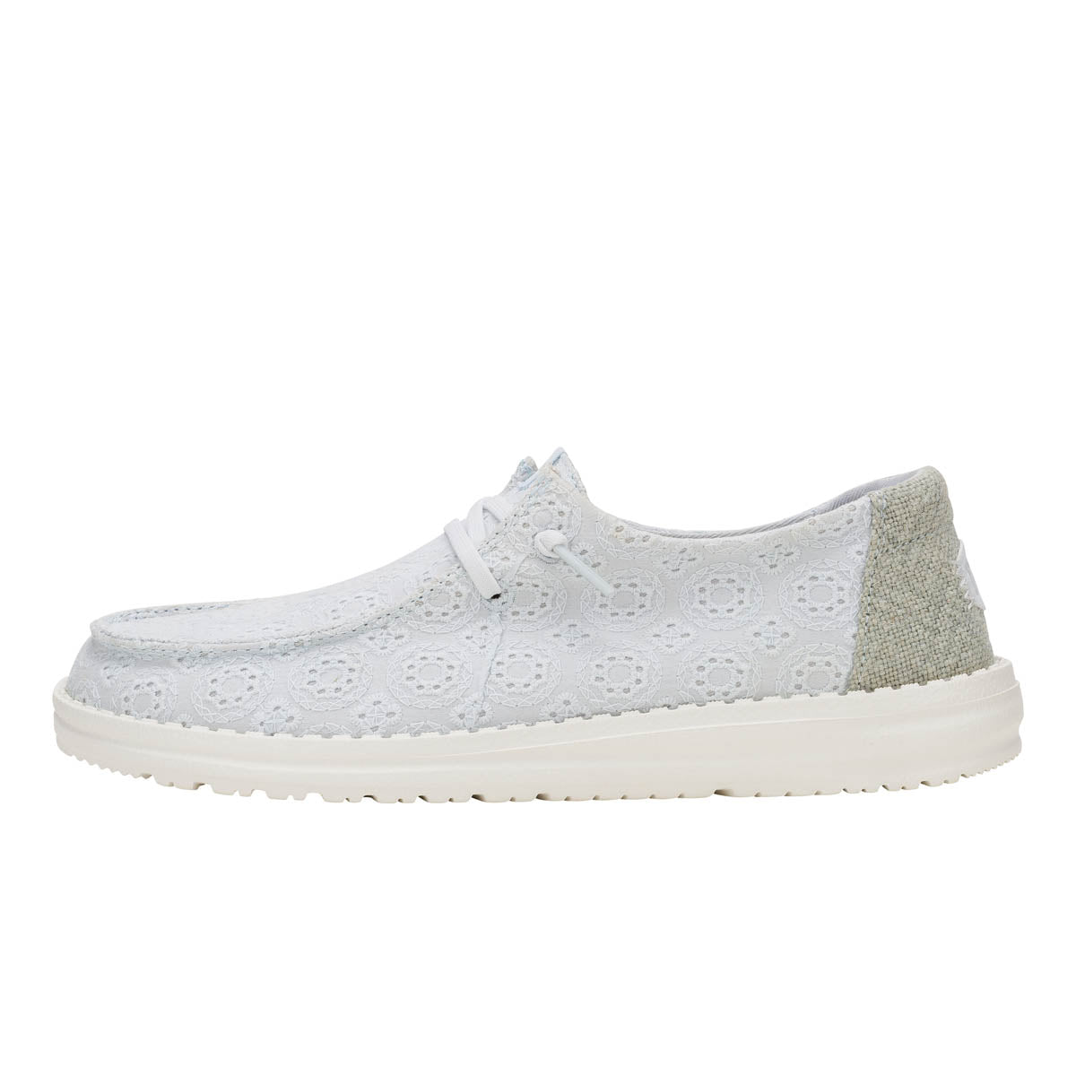 Wendy Eyelet Lace Damen - Ancient Blue