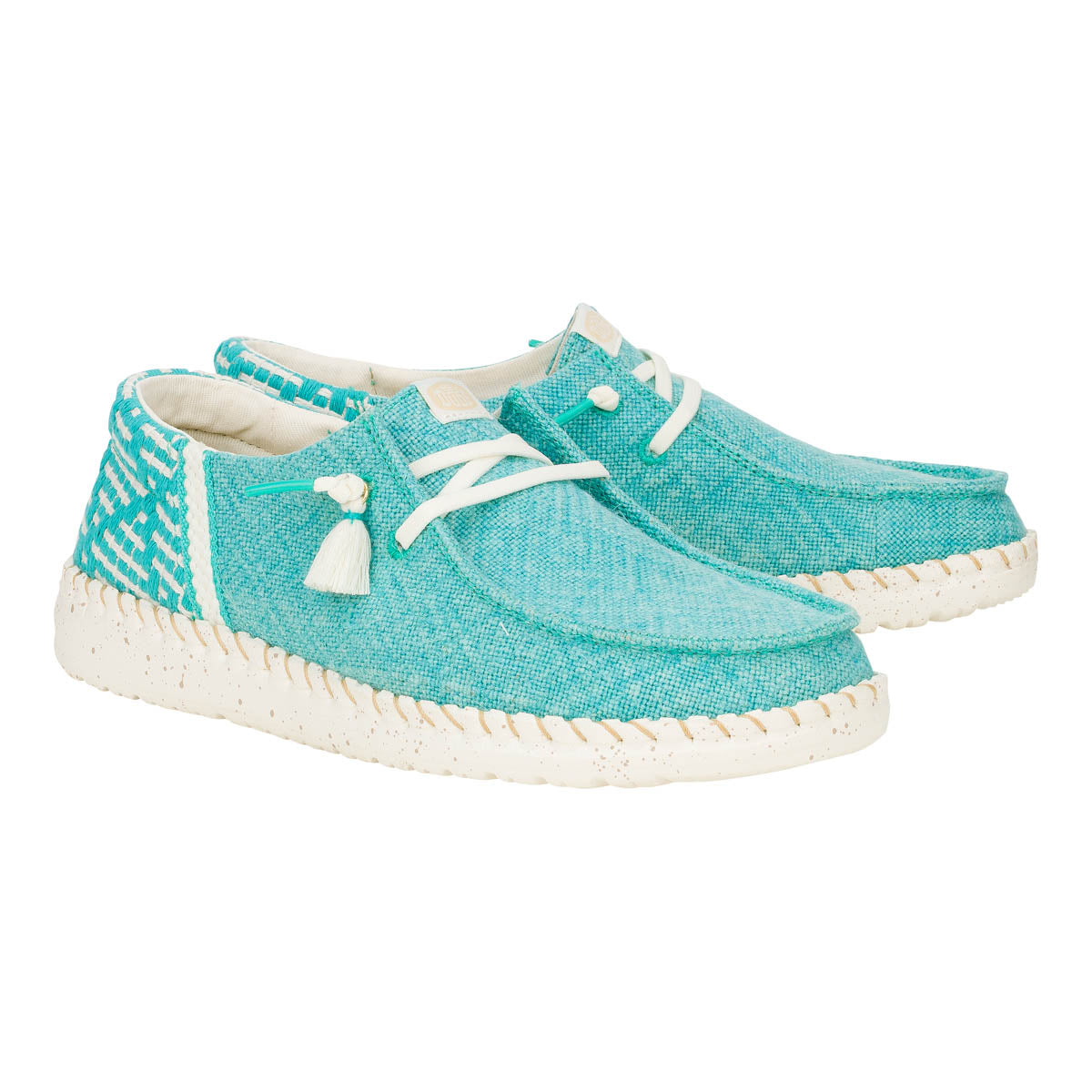 Wendy Funk Coastal Jute Damen - Ceramic Blue