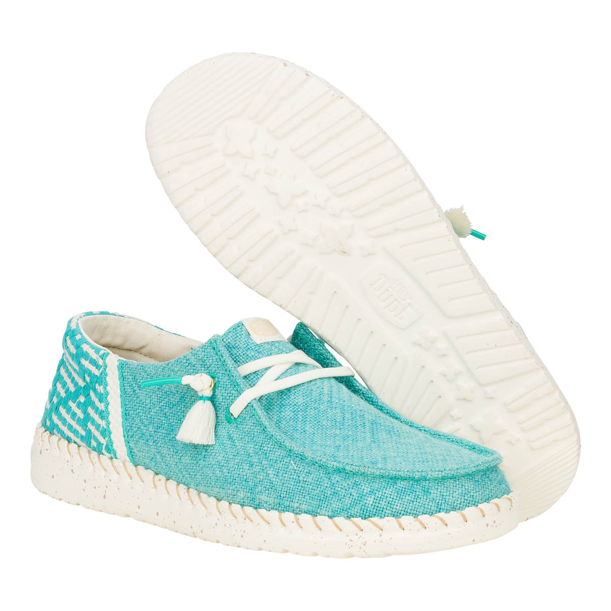 Wendy Funk Coastal Jute Damen - Ceramic Blue