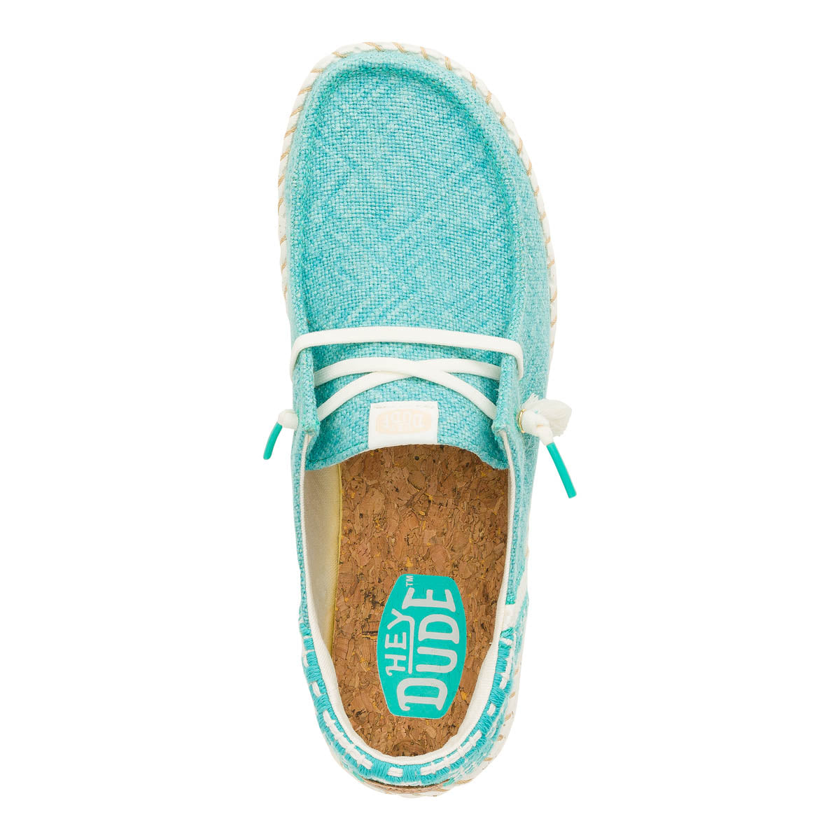 Wendy Funk Coastal Jute Damen - Ceramic Blue