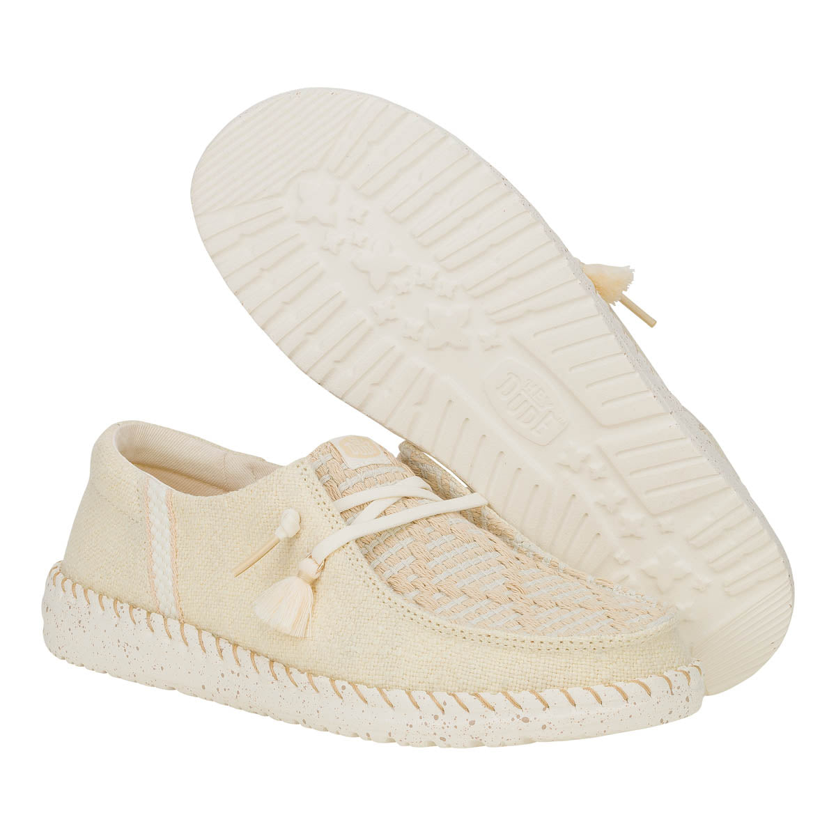 Wendy Funk Coastal Jute Damen - Egret