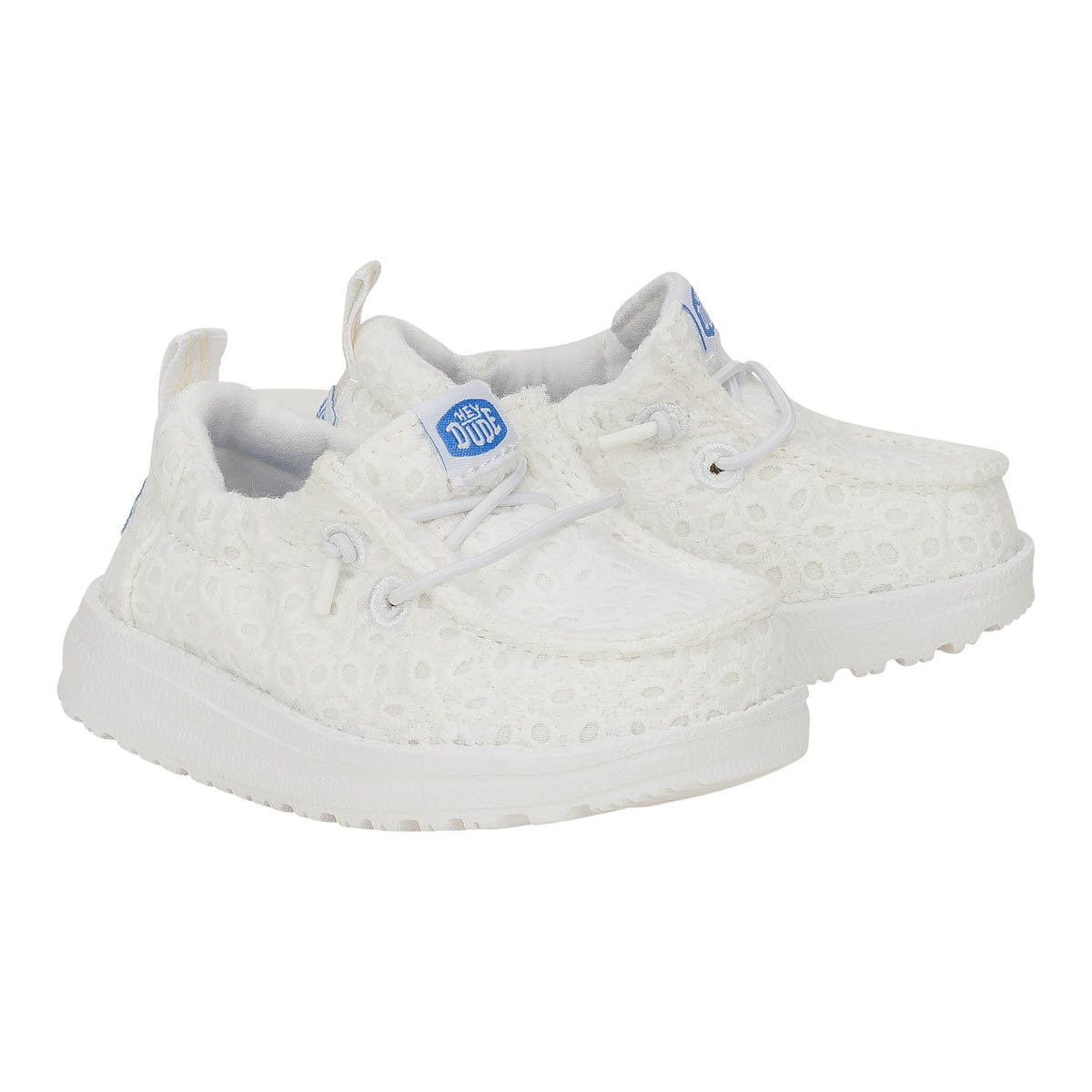 LILDUDES Slip On Prints Kinder - White