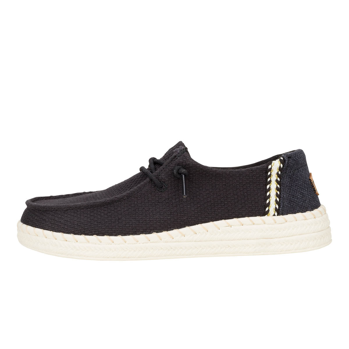 Wendy Espadrille Woven Damen - Black