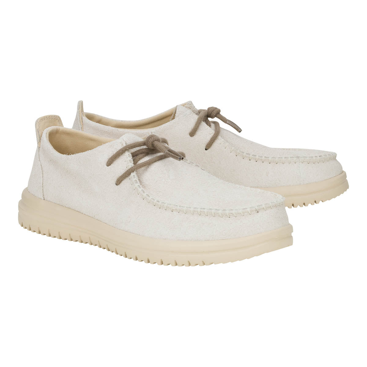Wally NXT Moc Herren - Egret/Wood Ash