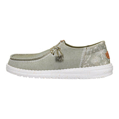 Wendy Funk Embroidered Floral Damen - Olive