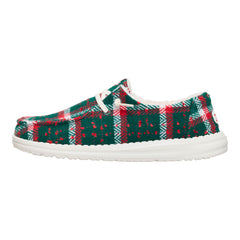 Wendy Confetti Plaid Cozy Damen - Red/Green/Multi