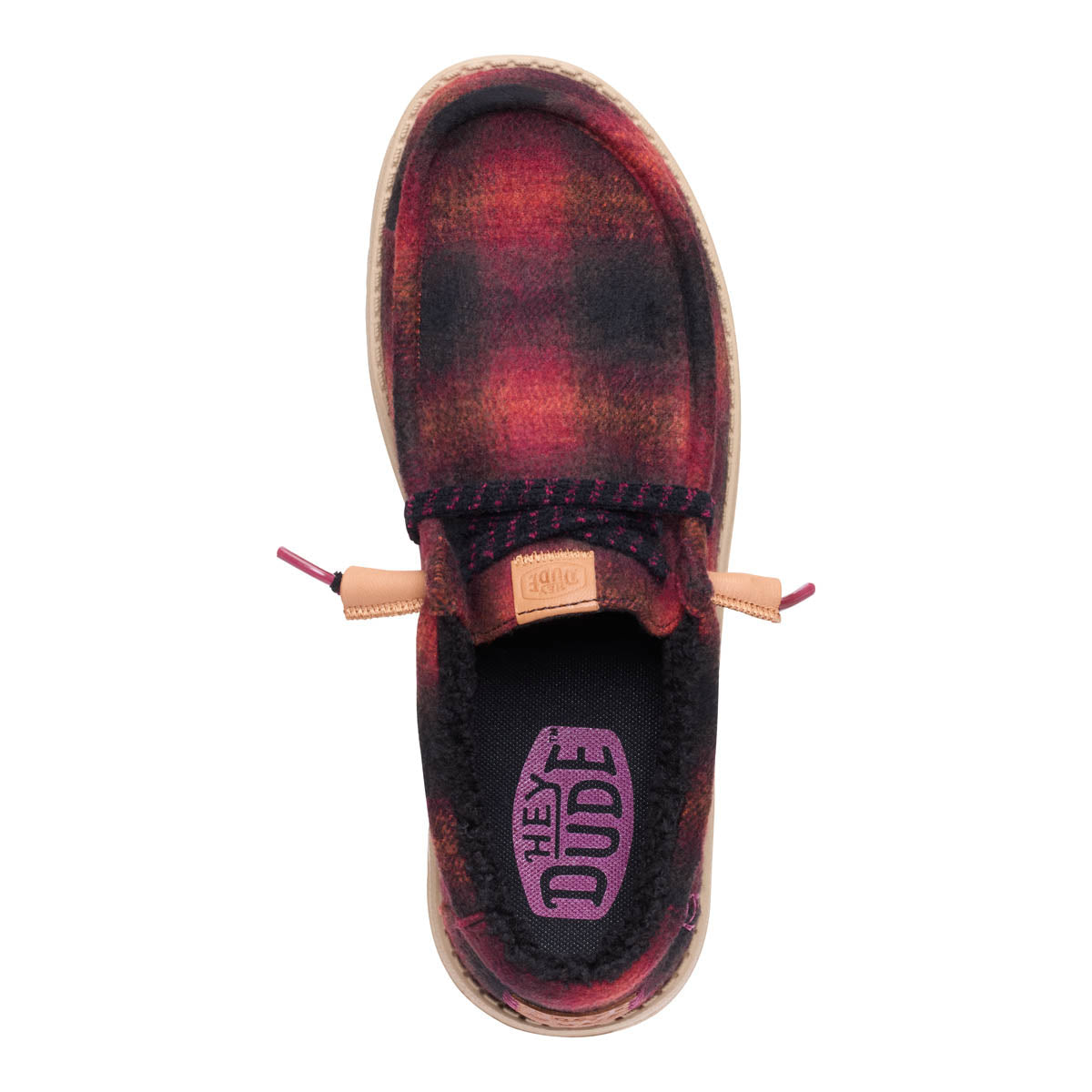 Wally Cozy Plaid Herren - Red Plaid/Black
