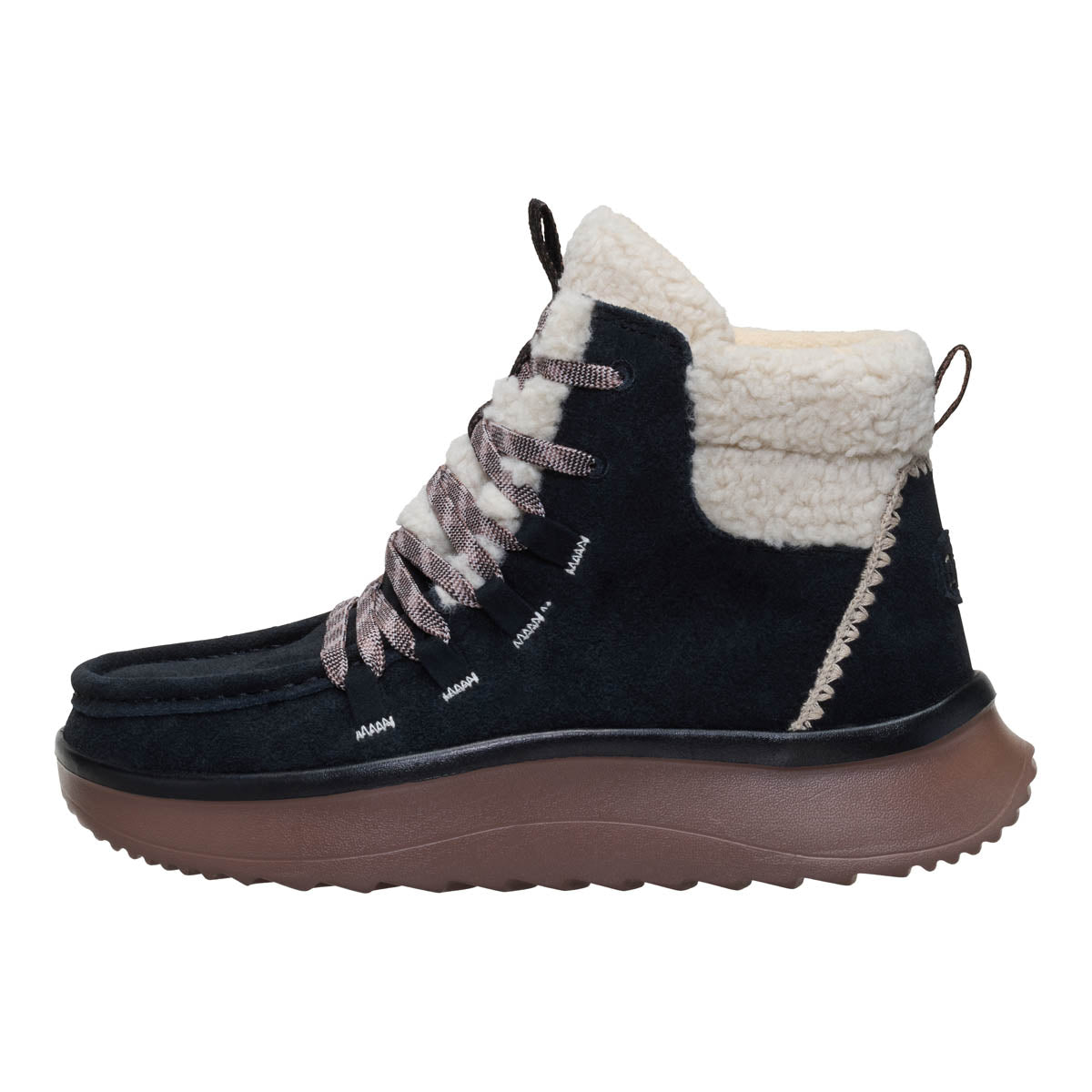 Wendy Peak Apres Suede CozStit Damen - Black/Tan
